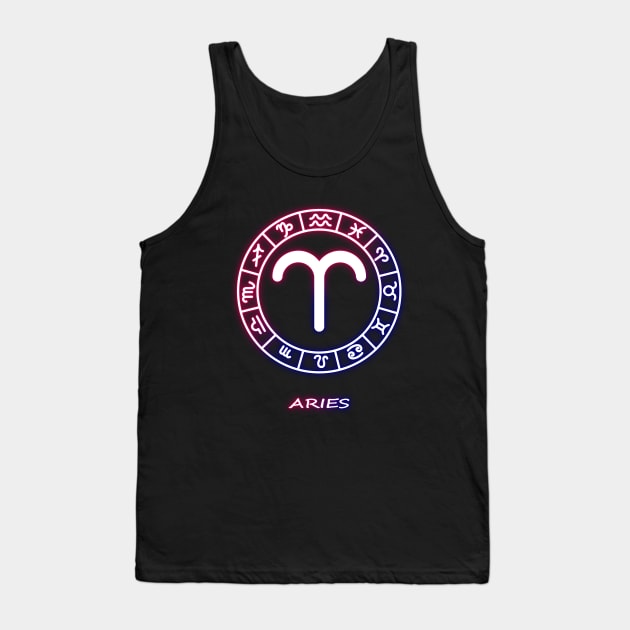 ARIES Tank Top by canzyartstudio